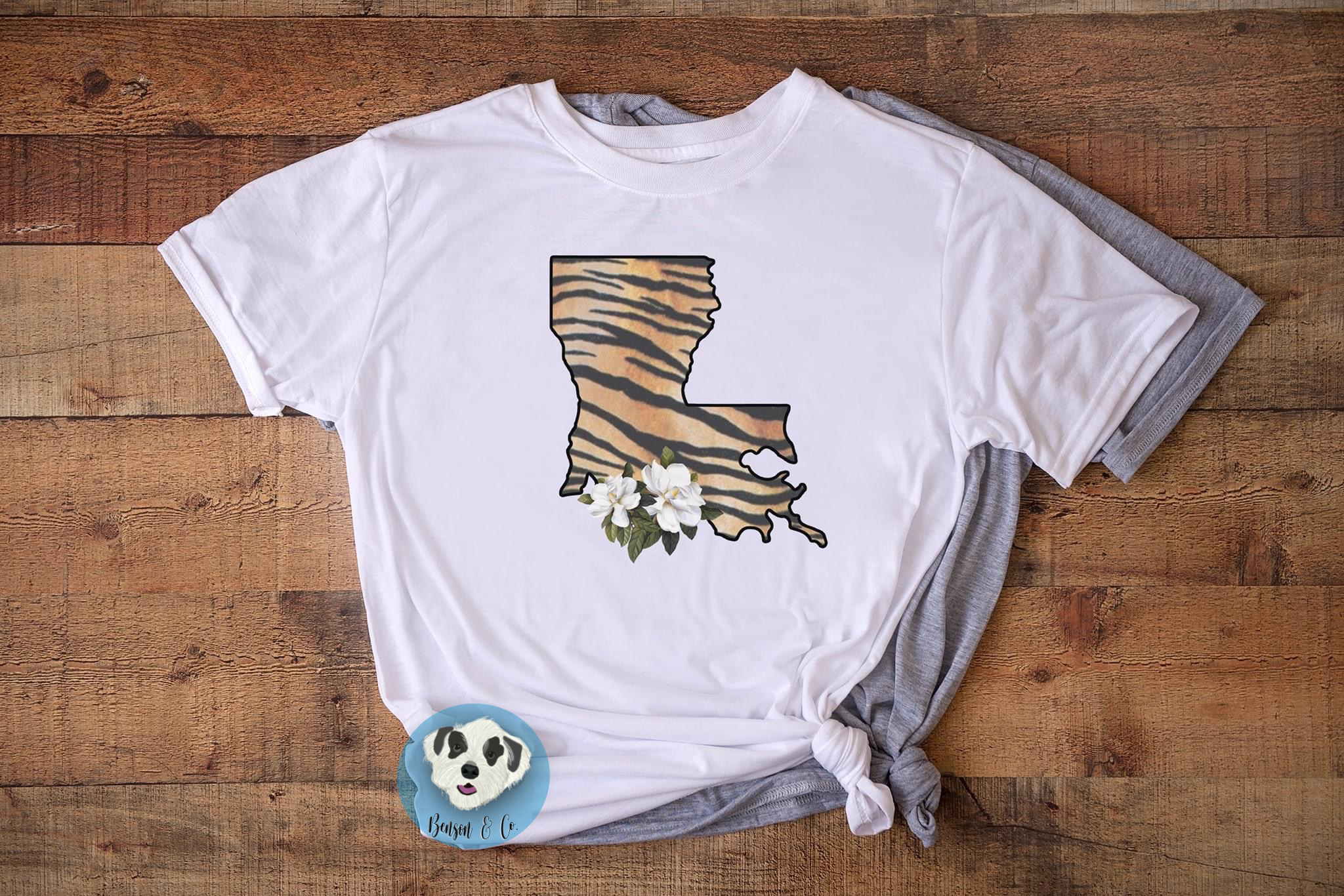 Louisiana tiger print